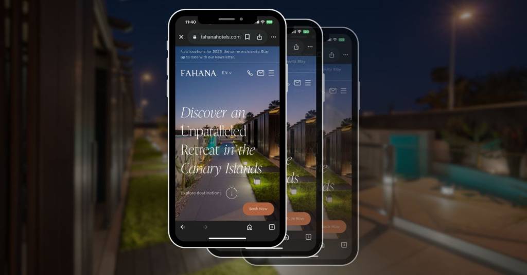 New website image